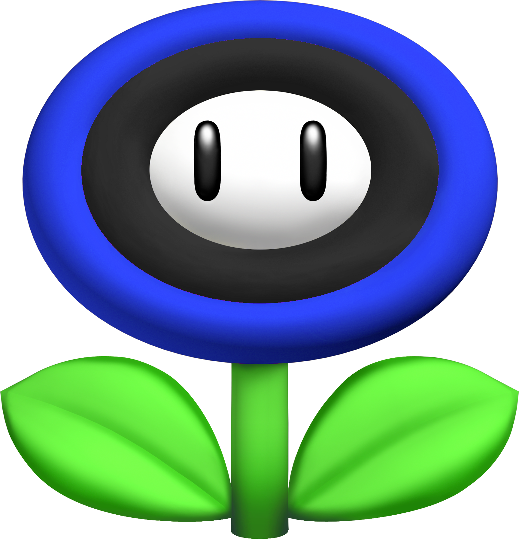Blue Superball Flower - Mario Kart Wii.png