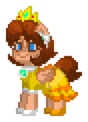 pony-town-『🍄』 Princess Daisy-stand-4x.png