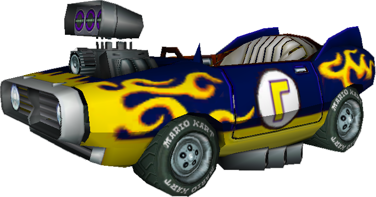 Flame Flyer (Waluigi) Model.PNG