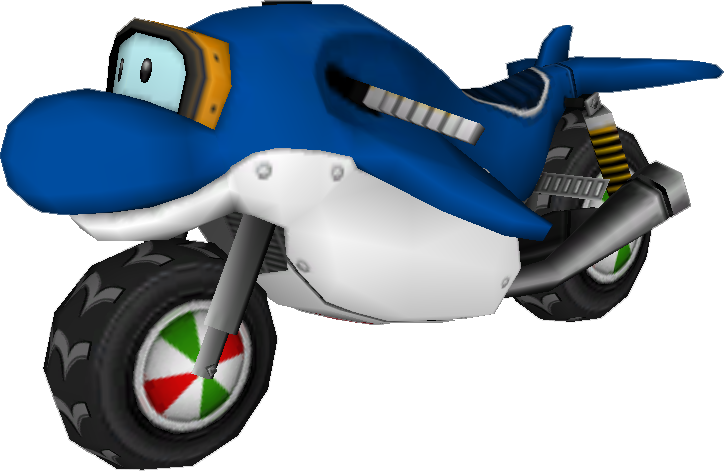 Dolphin Dasher (Mario) Model.PNG