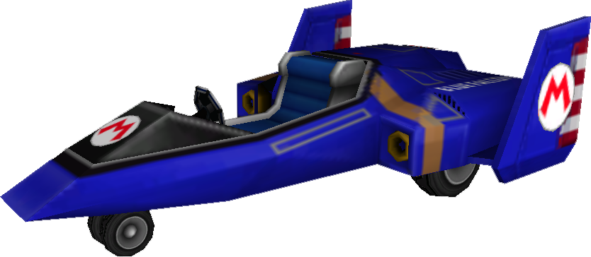 Blue Falcon (Baby Mario) Model.PNG