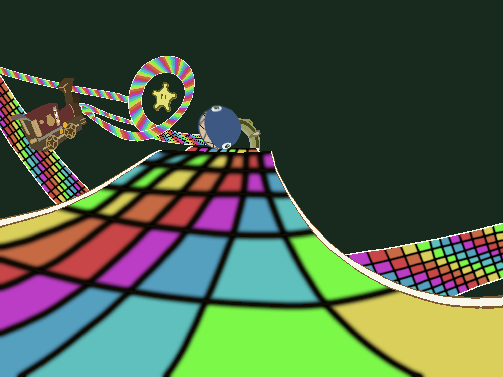 M4 - 3. N64 Rainbow Road (Wii U) (Background Only).png