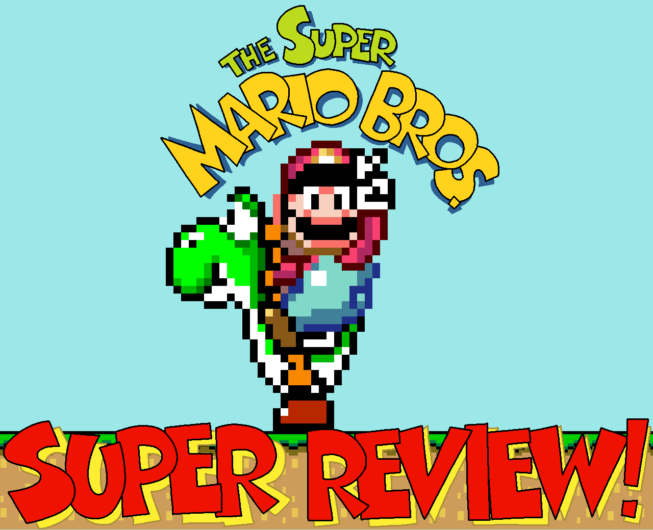 The Super Mario Bros. Super Review! (2021) - 15. Super Mario World (Unfinished).png