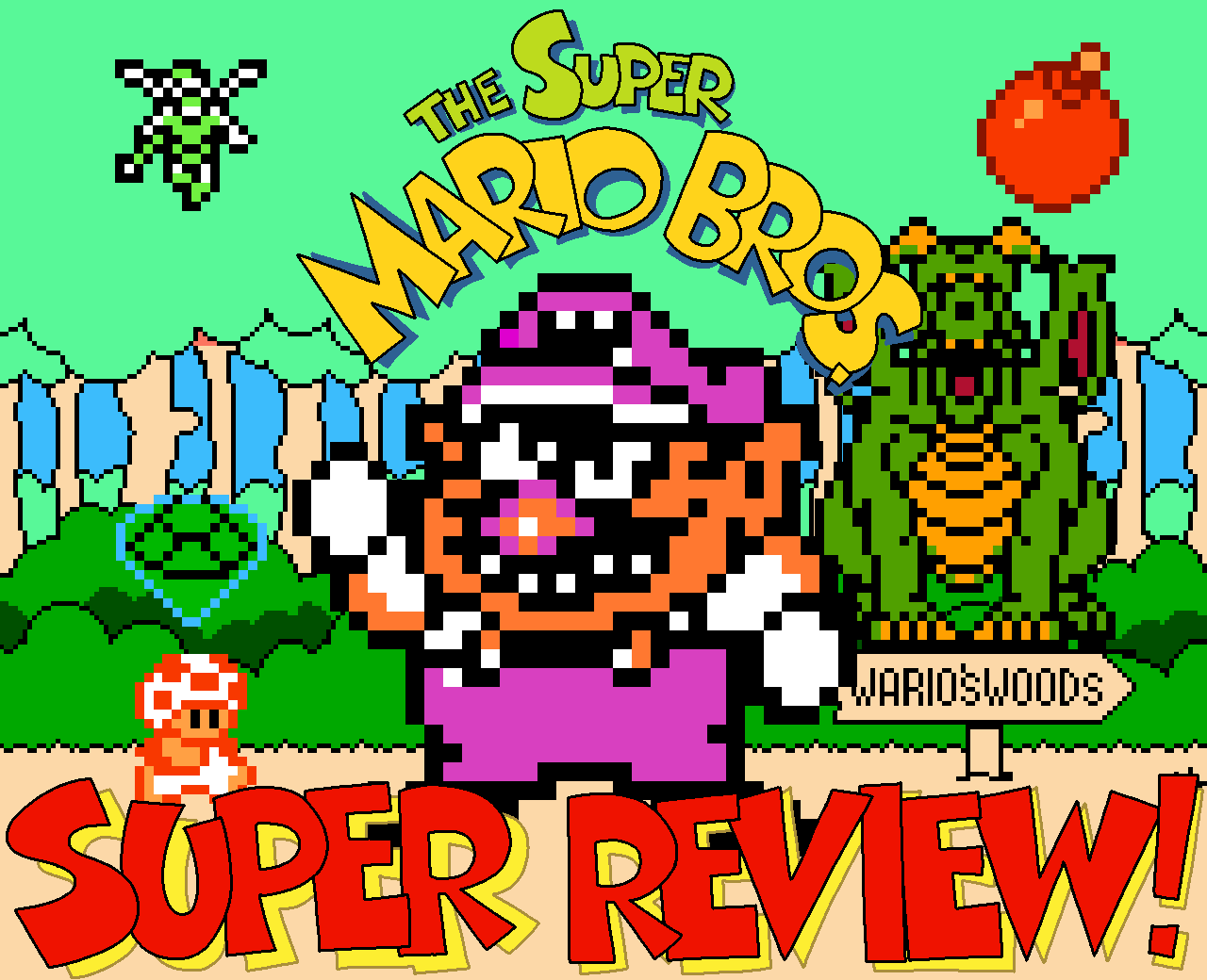 The Super Mario Bros. Super Review! (2021) - 14. Wario's Woods.png