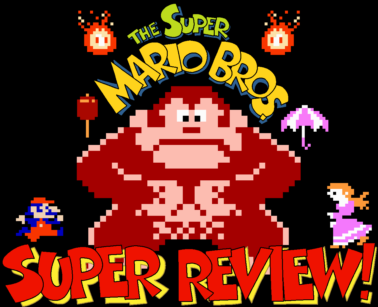 The Super Mario Bros. Super Review! (2021) - 1. Donkey Kong.png
