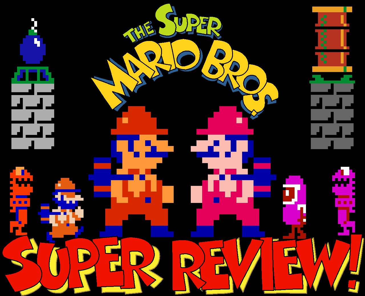 The Super Mario Bros. Super Review! (2021) - 6. Wrecking Crew.png