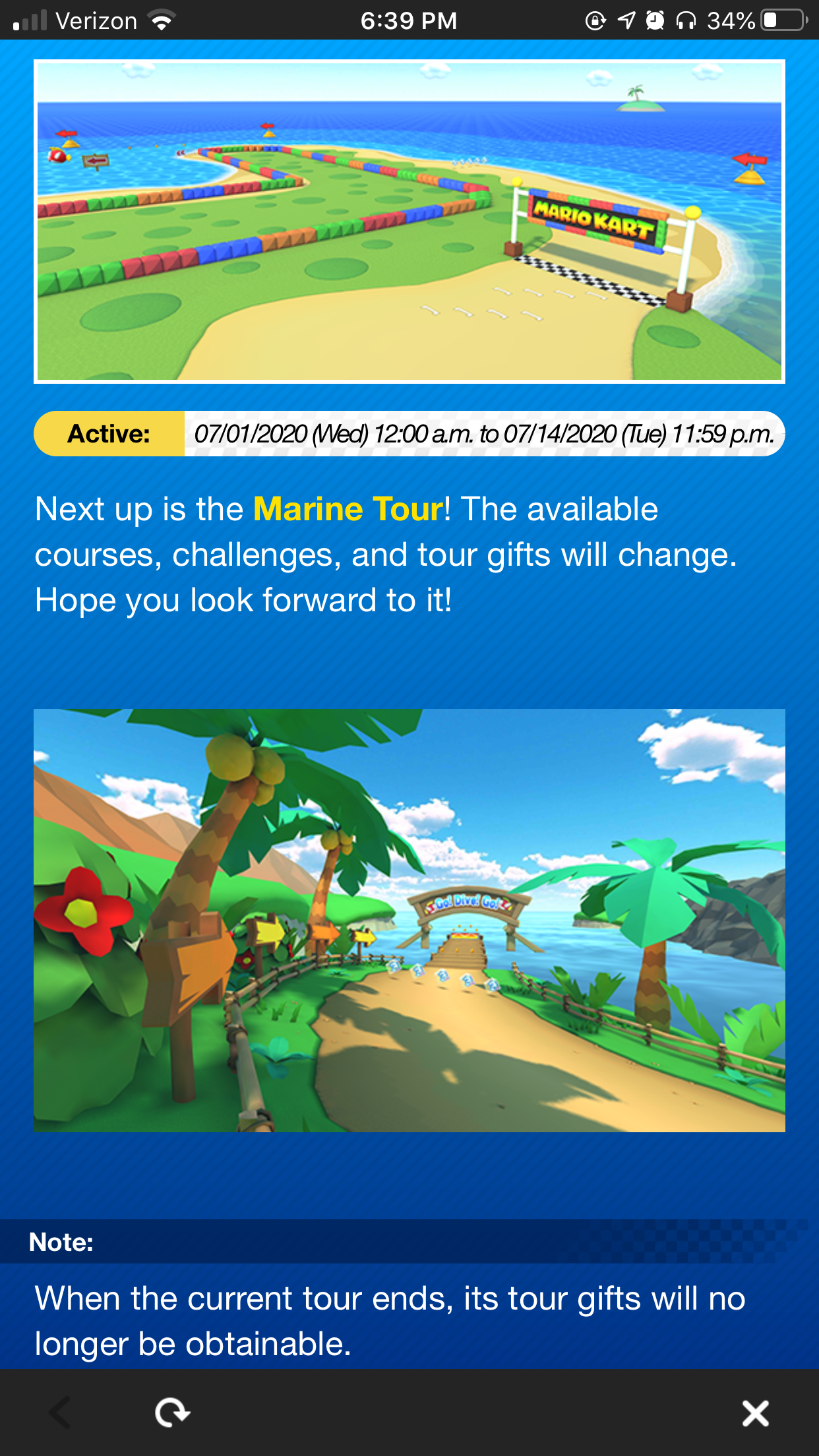 Marine Tour, Mario Kart Tour Wiki