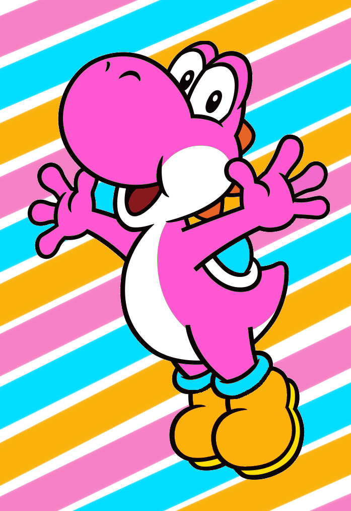 Pink Yoshi Vector.png