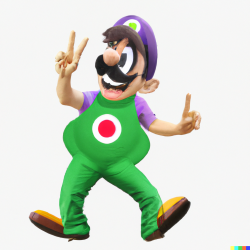 DALL·E 2022-09-21 00.08.09 - luigi in mario party.png