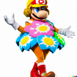 DALL·E 2022-10-20 13.06.55 - daisy from mario party wearing an incomprehensible amount of clot...png